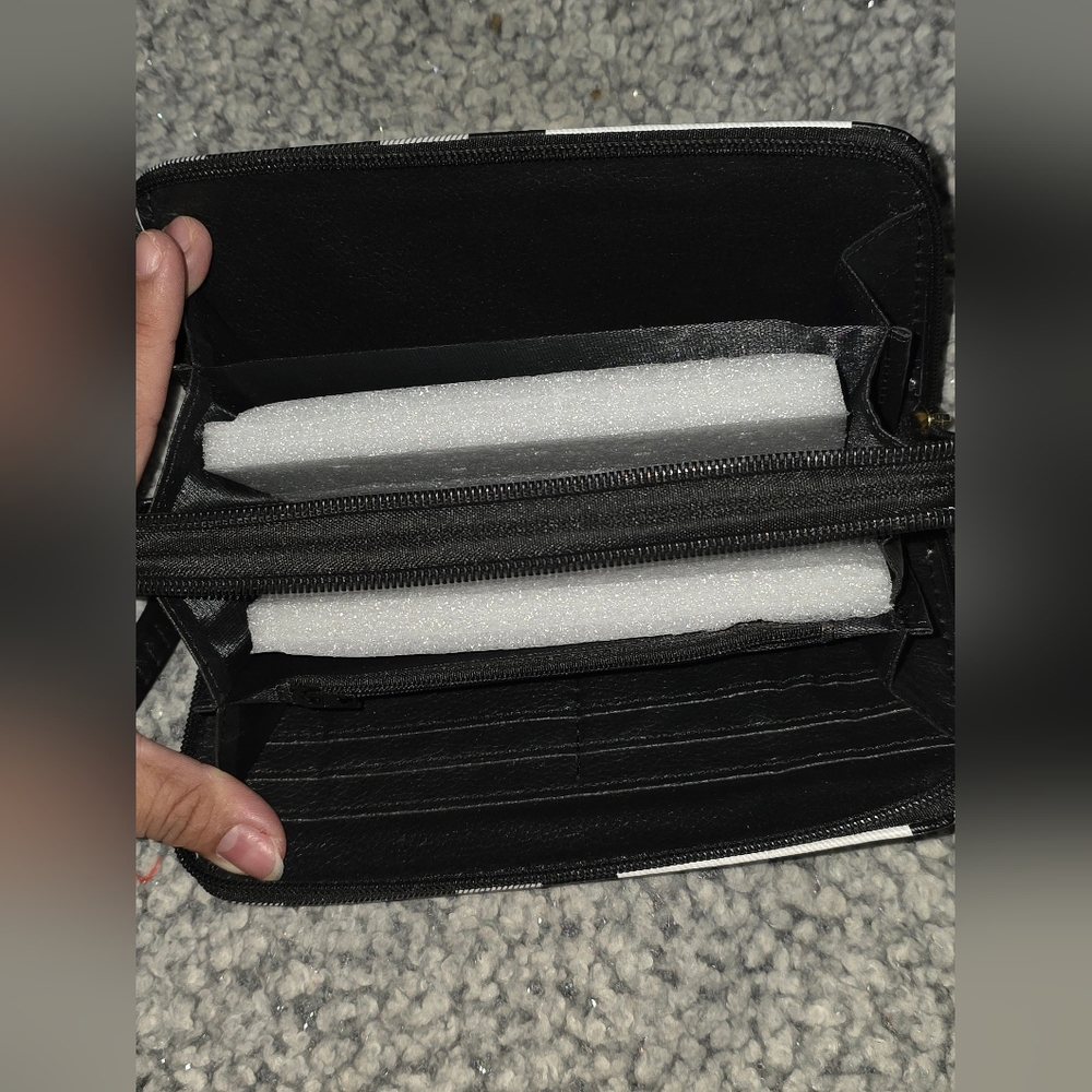 Black and White Wallet